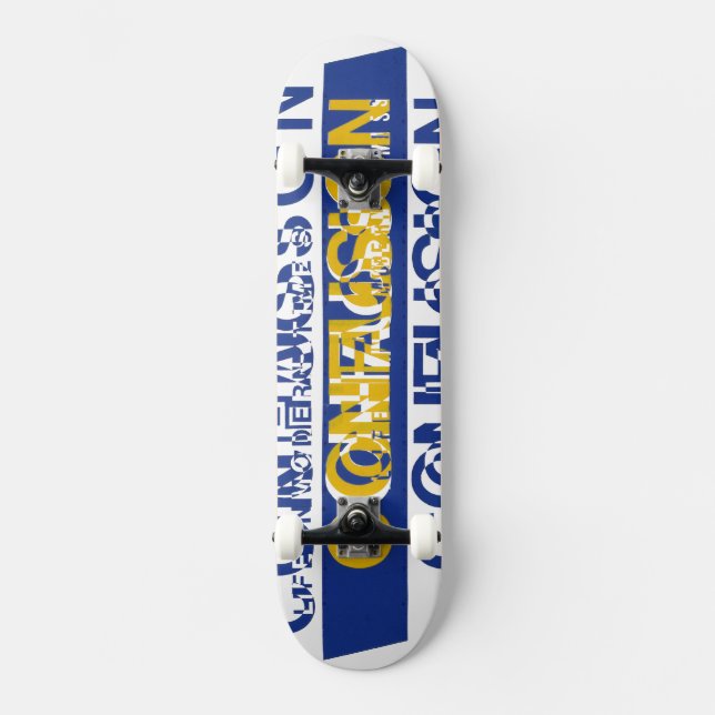 Confusion Skateboard (Front)