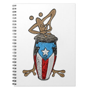 Conga Coqui Taino Notebook
