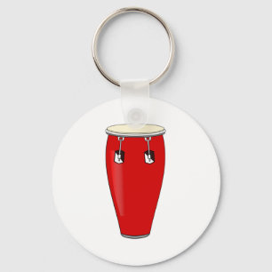 Conga Drum Keychain