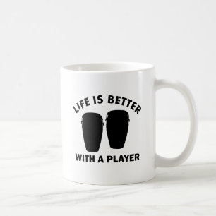Conga Drums Designs Coffee Mug
