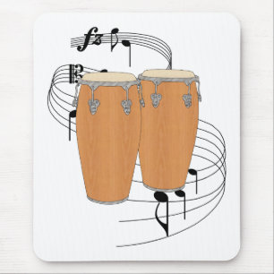Conga Drums Mouse Pad