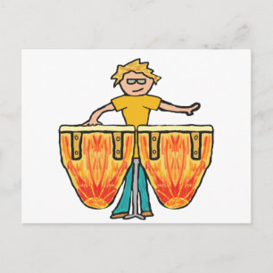 Conga Postcard