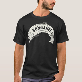 Congaree Islands National Park Fish Tan T-Shirt