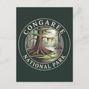 Congaree National Park Holiday Postcard