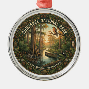 Congaree National Park Hopkins South Carolina Metal Ornament