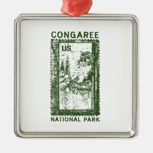 Congaree National Park Metal Ornament