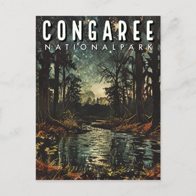 Congaree National Park Postcard (Front)