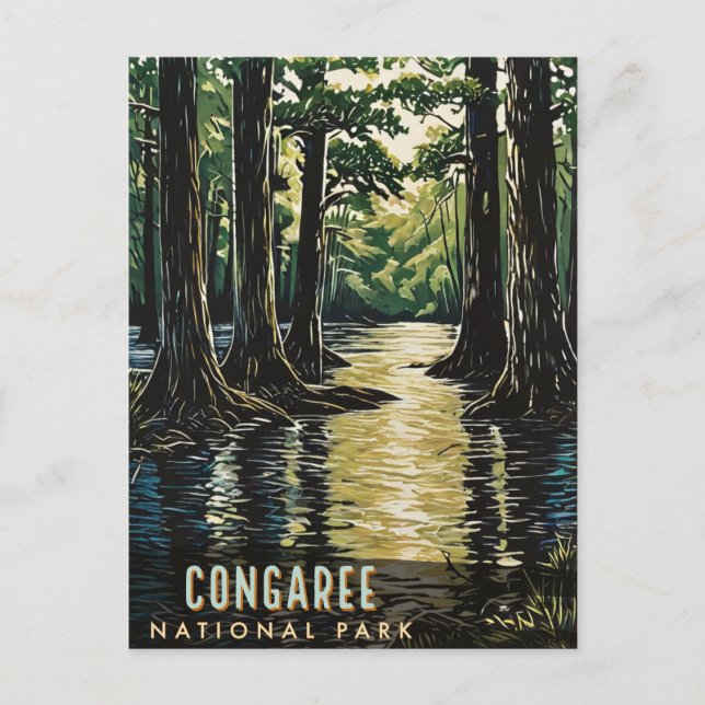 Congaree National Park Postcard (Front)