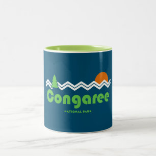 Congaree National Park Retro Two-Tone Coffee Mug