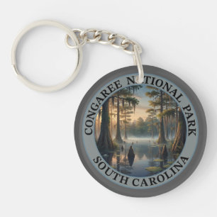 Congaree National Park South Carolina Keychain