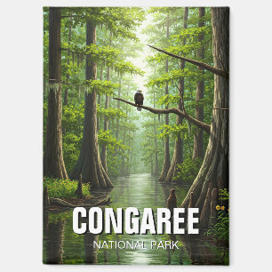 Congaree National Park South Carolina Travel Magnet