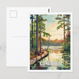 Congaree National Park South Carolina USA Postcard