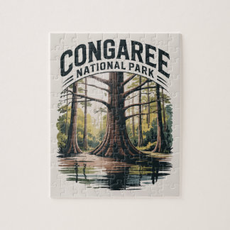 Congaree National Park South Carolina Wilderness Jigsaw Puzzle