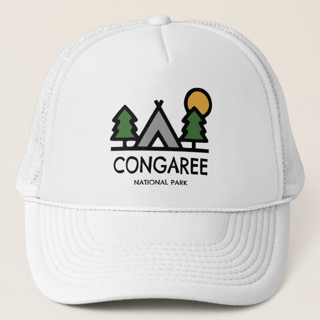 Congaree National Park Trucker Hat (Front)