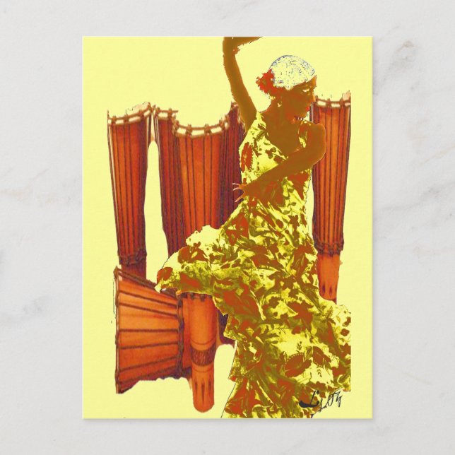 CONGAS PA OCHUN POSTCARD (Front)