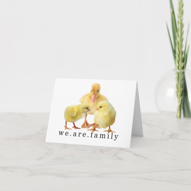 congatulations adoption card (Front)