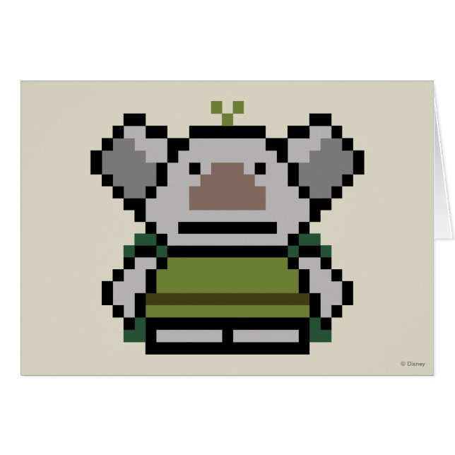 Congelé | Troll 8 bits (Devant horizontal)