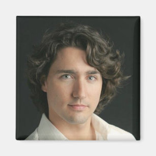 Congenial Justin Trudeau 2010 Magnet