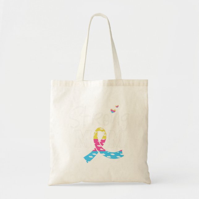 Congenital Diaphragmatic Hernia Awareness CDH Mom  Tote Bag (Front)