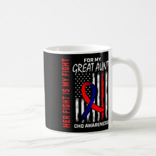 Congenital Heart Defect Chd Awareness Great Aunt U Coffee Mug