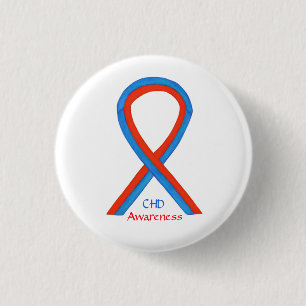Congenital Heart Defect CHD Awareness Ribbon Pins