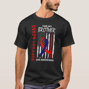Congenital Heart Disease CHD Awareness Brother Ame T-Shirt