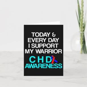 Congenital Heart Disease Defect Survivor Chd Warri Card