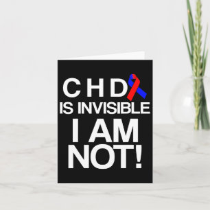 Congenital Heart Disease Defect Survivor Chd Warri Card
