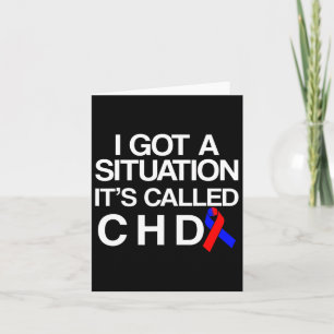 Congenital Heart Disease Defect Survivor Chd Warri Card