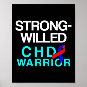 Congenital Heart Disease Defect Survivor Chd Warri Poster