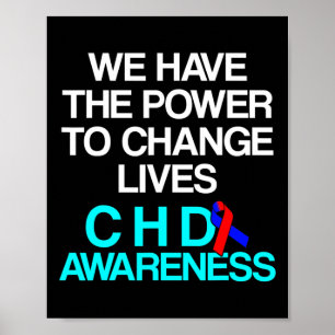 Congenital Heart Disease Defect Survivor Chd Warri Poster