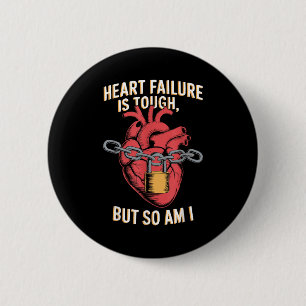 Congestive Heart Failure Chronic Disease Chf Aware 2 Inch Round Button