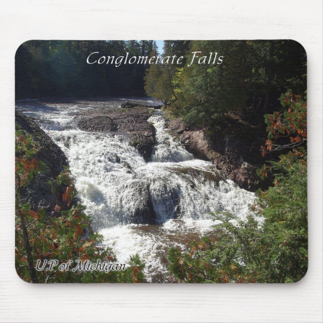 Conglomerate Falls mousepad (Front)
