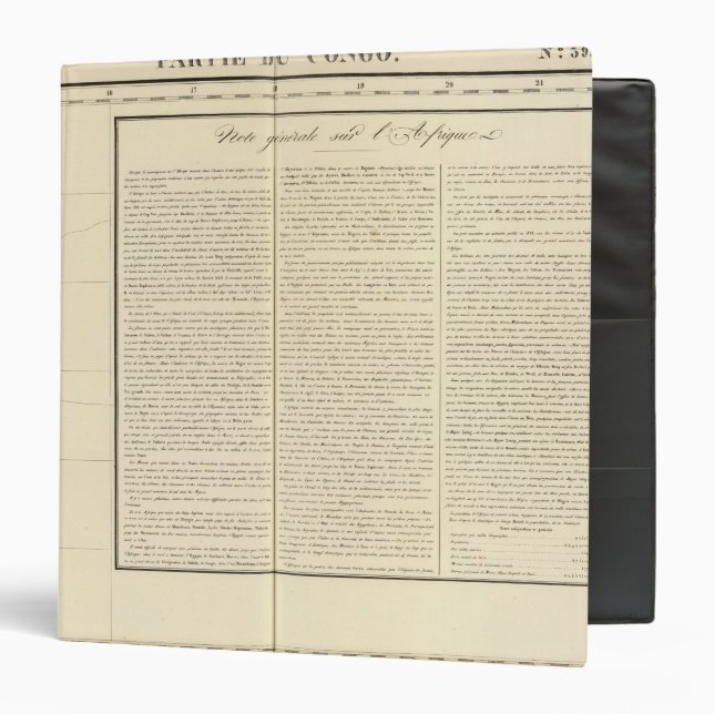 Congo, Africa 39 Binder (Front/Inside)