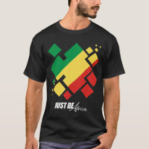Congo-Brazzaville Cubed - T-shirt noir