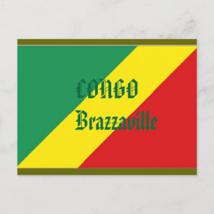 Congo Brazzaville postcard