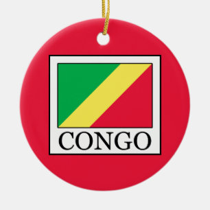 Congo Ceramic Ornament