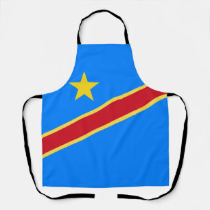 Congo flag apron