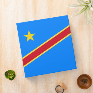 Congo flag binder