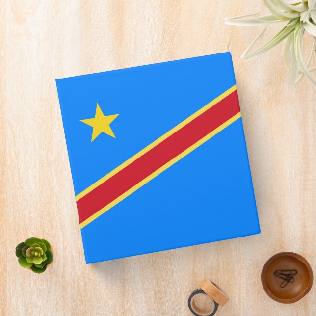 Congo flag binder (In Situ)