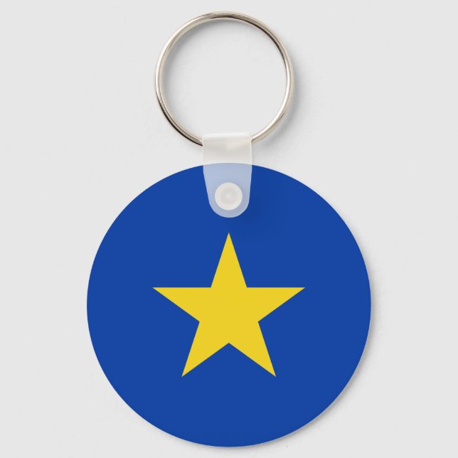 Congo Free State, Democratic Republic of the Congo Keychain (Front)
