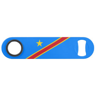 Congo Kinshasa Flag Bar Key