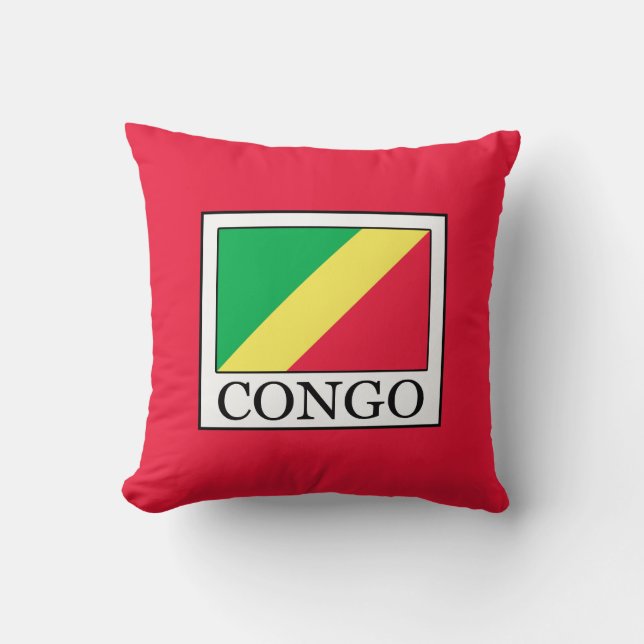 Congo Throw Pillow (Front)