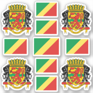 Congolese national symbols /Coat of arms and fla
