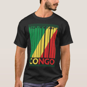 Congolese Souvenir Vintage Republic Of The Congo F T-Shirt