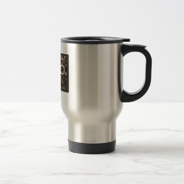 Congolese-themed Travel Mug (Right)