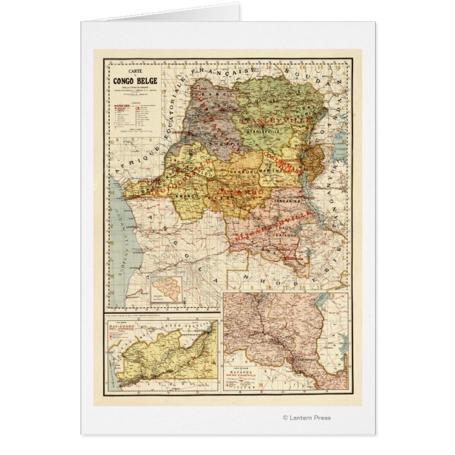 CongoPanoramic MapCongo (Front)