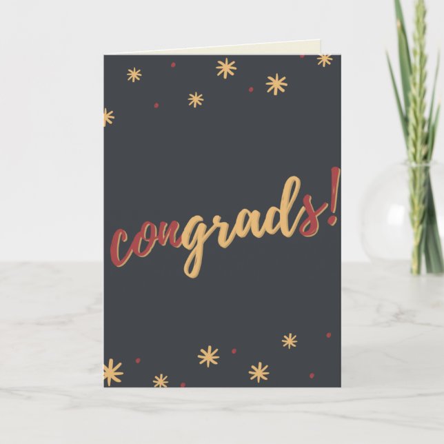 Congrads! Graduation Card (Front)