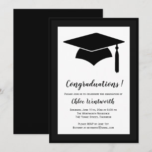 "Congraduations" Graduation Invitation