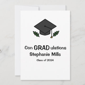 ConGRADulations Graduation Student Card